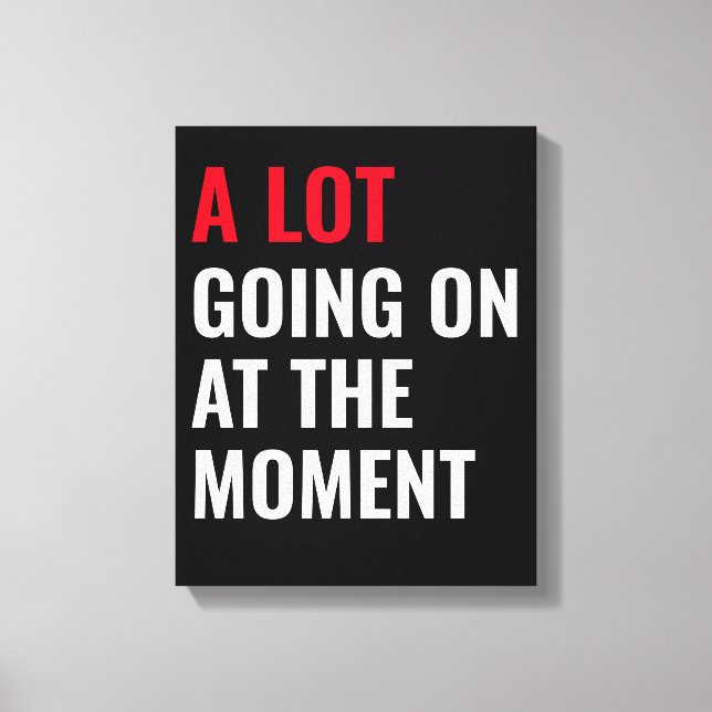 Sticker Canvas Print (Front)