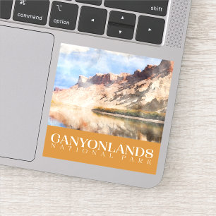 Sticker Canyonlands, Décal du parc national