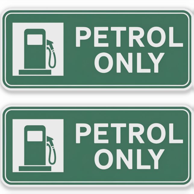 Sticker Carburant (Devant)