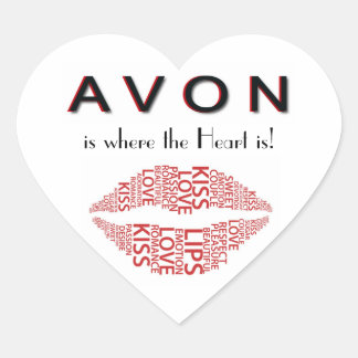 Sticker cardiaque AVON