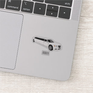 Sticker Caricature limousine