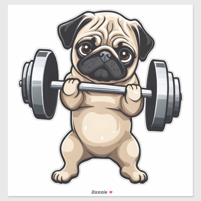 Sticker Carlin fitness (Feuille)