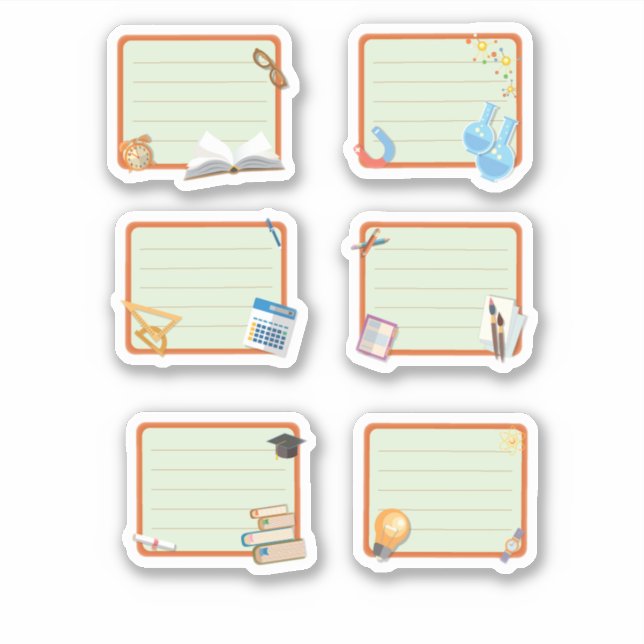 Sticker Carnet scolaire (Devant)