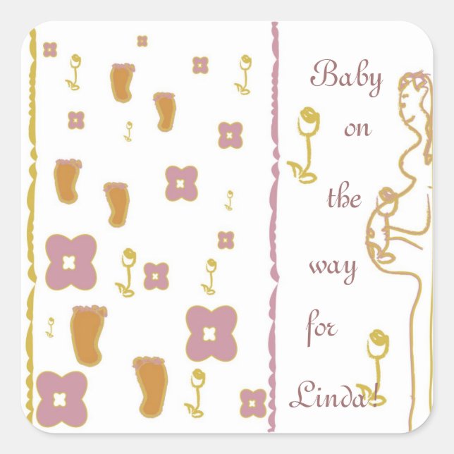 Sticker carré (Devant)