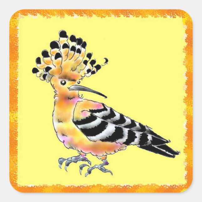 STICKER CARRÉ ヤツガシラちゃん (Devant)