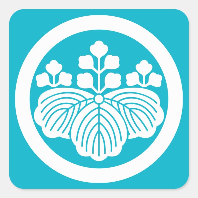 STICKER CARRÉ 丸 (Devant)