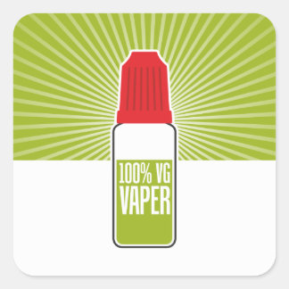 STICKER CARRÉ 100 % VG