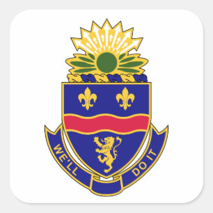 Sticker Carré 148e Régiment d'infanterie - Nous le ferons
