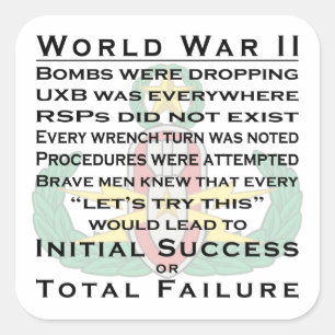 Sticker Carré 2ÈME GUERRE MONDIALE principal d'EOD