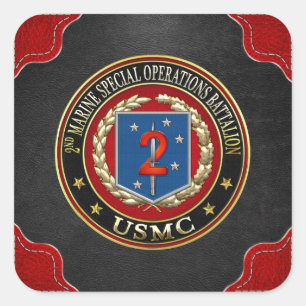 Sticker Carré 2nd MSOB [3D]