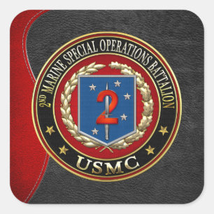 Sticker Carré 2nd MSOB [3D]