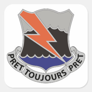 Sticker Carré 304e Bataillon des transmissions