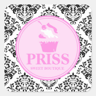 Sticker Carré 311 Miss Priss Grunge Cake