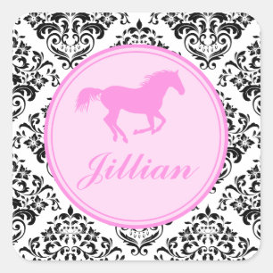 Sticker Carré 311 Miss Priss Horse