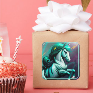 Sticker Carré 3D Spirit Pony 24