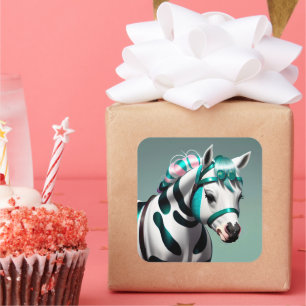 Sticker Carré 3D Spirit Pony 7