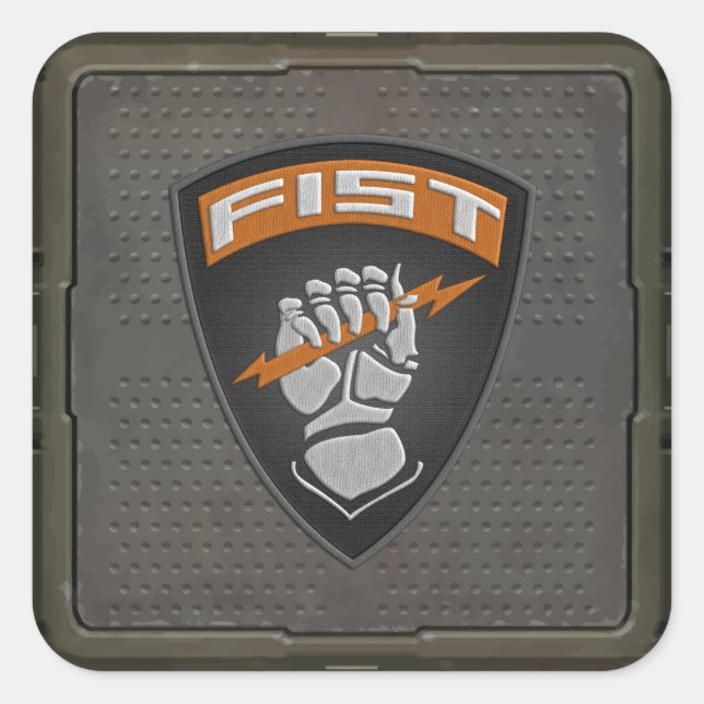 Sticker Carré [500] Forward Observer (FIST) [Patch] (Devant)