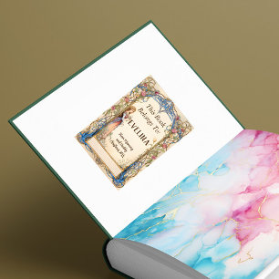 Sticker Carré 6 plaques - Fairytale Princess