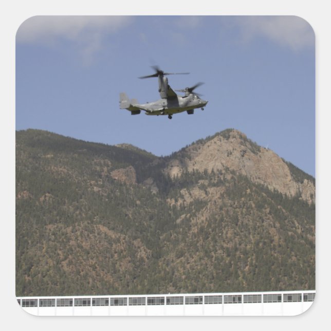 Sticker Carré A CV-22 Osprey (Devant)