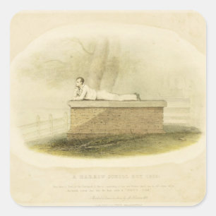 Sticker Carré A Harrow School Boy (1805) - Lord Byron (1788-1824