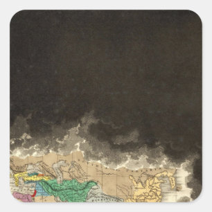 Sticker Carré À la fin de la troisième guerre punique 146 av.