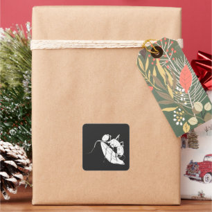 Sticker Carré 🐜 À La Fourmi