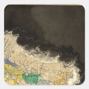 Sticker Carré À la mort de Constantine 337 AD