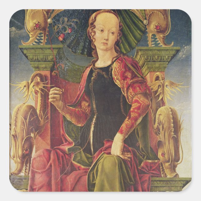 Sticker Carré A Muse, c.1455-60 (Devant)