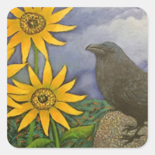 Sticker Carré À propos de