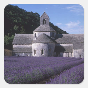 Sticker Carré Abbaye de Senanque, Gordes, Vaucluse, Provence, 2