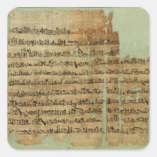 Sticker Carré Account of the Battle of Qadesh