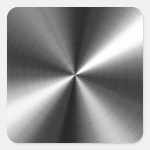 Sticker Carré Acier inoxydable