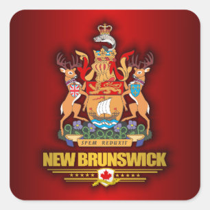 Sticker Carré ACO du Nouveau-Brunswick