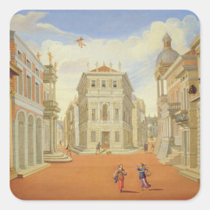 Sticker Carré Acte II, scènes I et VIII