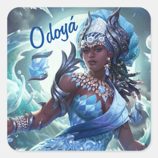 Sticker Carré Adesivo auto colante Iemanjá
