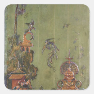 Sticker Carré Aérez, d'une série de panneaux dépeignant