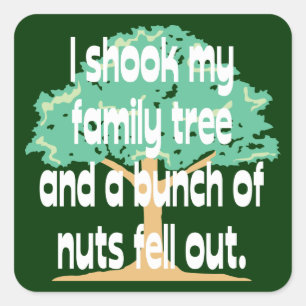 Sticker Carré Afficher mon arbre généalogique
