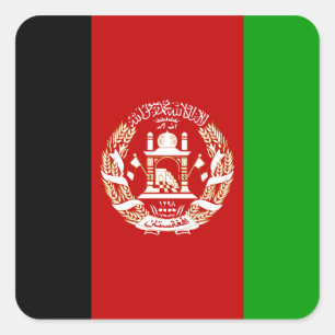 Sticker Carré afghanistan