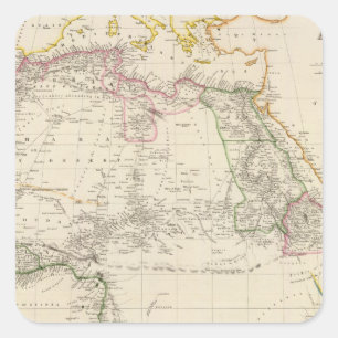 Sticker Carré Afrique 24