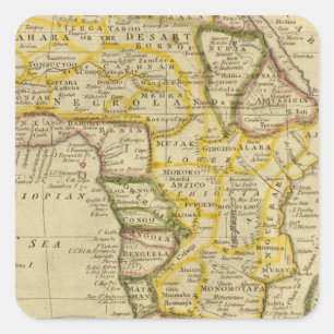 Sticker Carré Afrique 34
