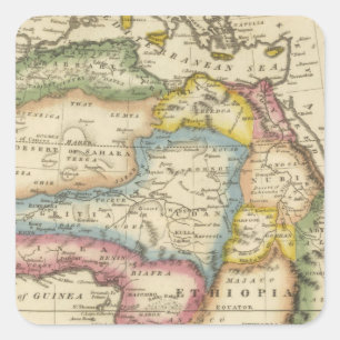 Sticker Carré Afrique 36