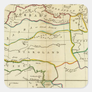 Sticker Carré Afrique 9