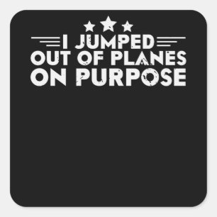 Sticker Carré Air Force - Military Design