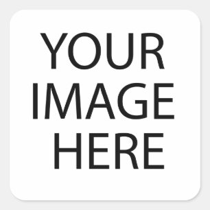 Sticker Carré Ajouter Un Logo Texte D'Image Ici Faites Votre Pro