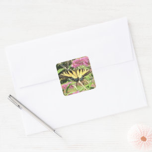 Sticker Carré Ajoutez vos sceaux d'enveloppes personnalisées pho