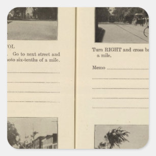 Sticker Carré Albany, NY