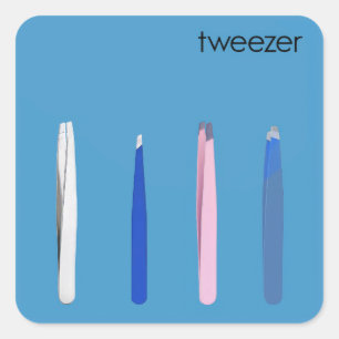 Sticker Carré Album parodique de Tweezer Band