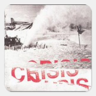 Sticker Carré Alexisonfire - Couvercle d'album de crise 2