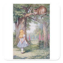 Alice et le Chat du Cheshire,