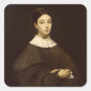 Sticker Carré Aline Chasseriau 1835